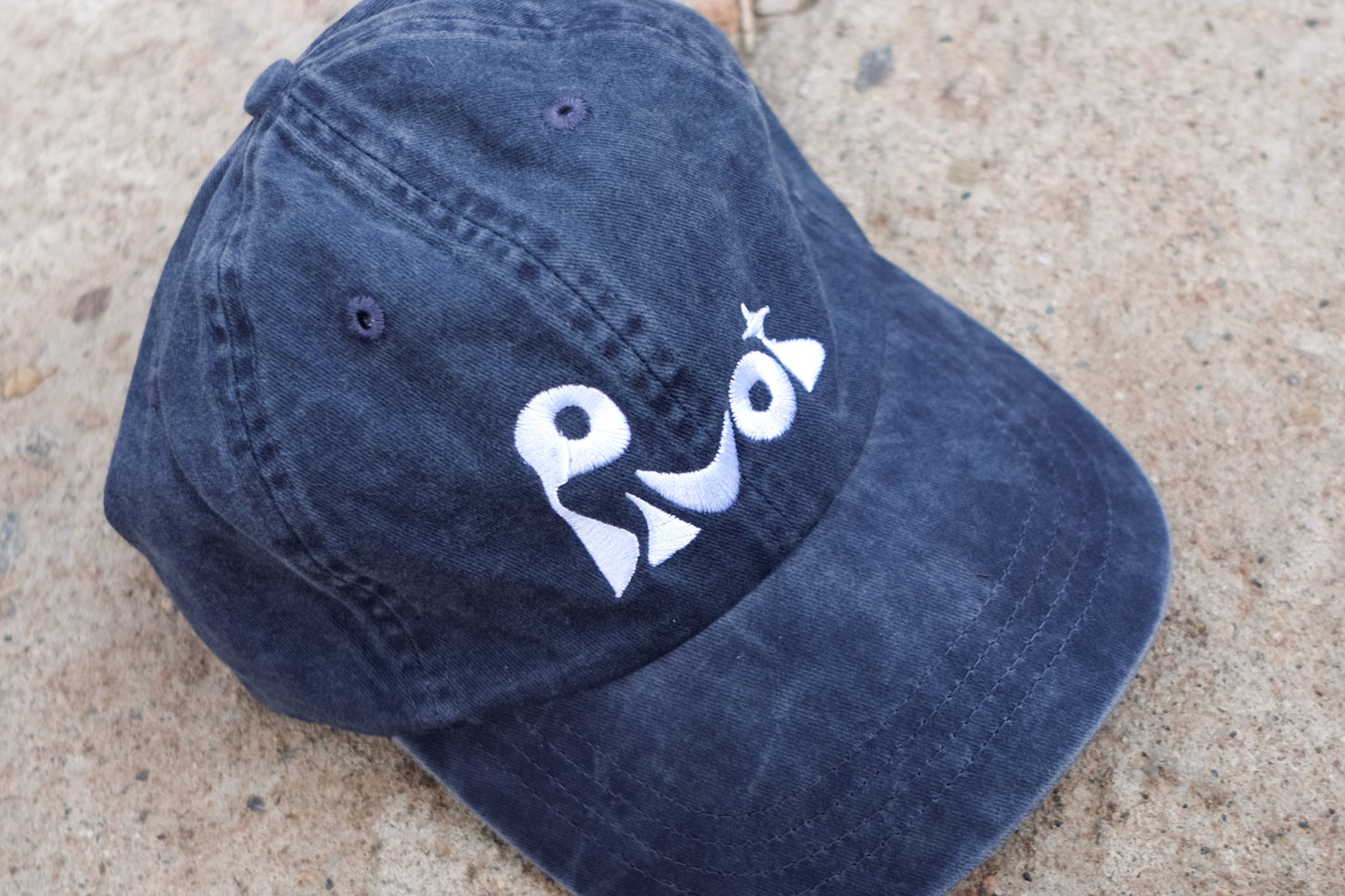 Pivot Hat—Blue and White Baseball Hat